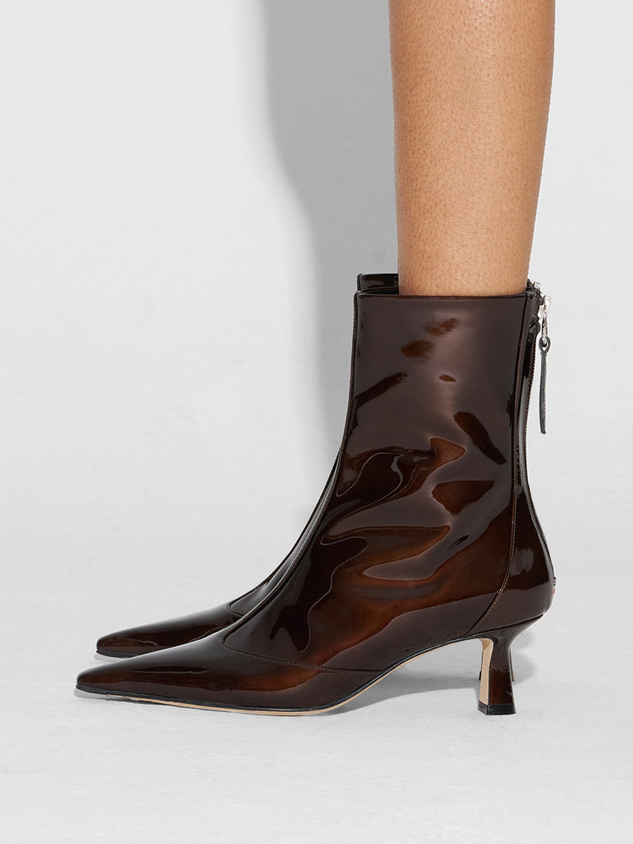 Sila Patent Leather Boots