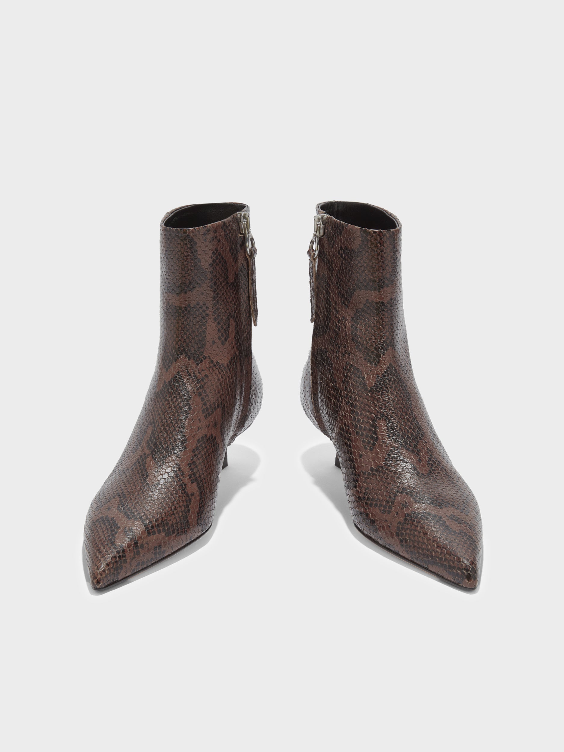 Sofie Leather Ankle Boots - Image 5