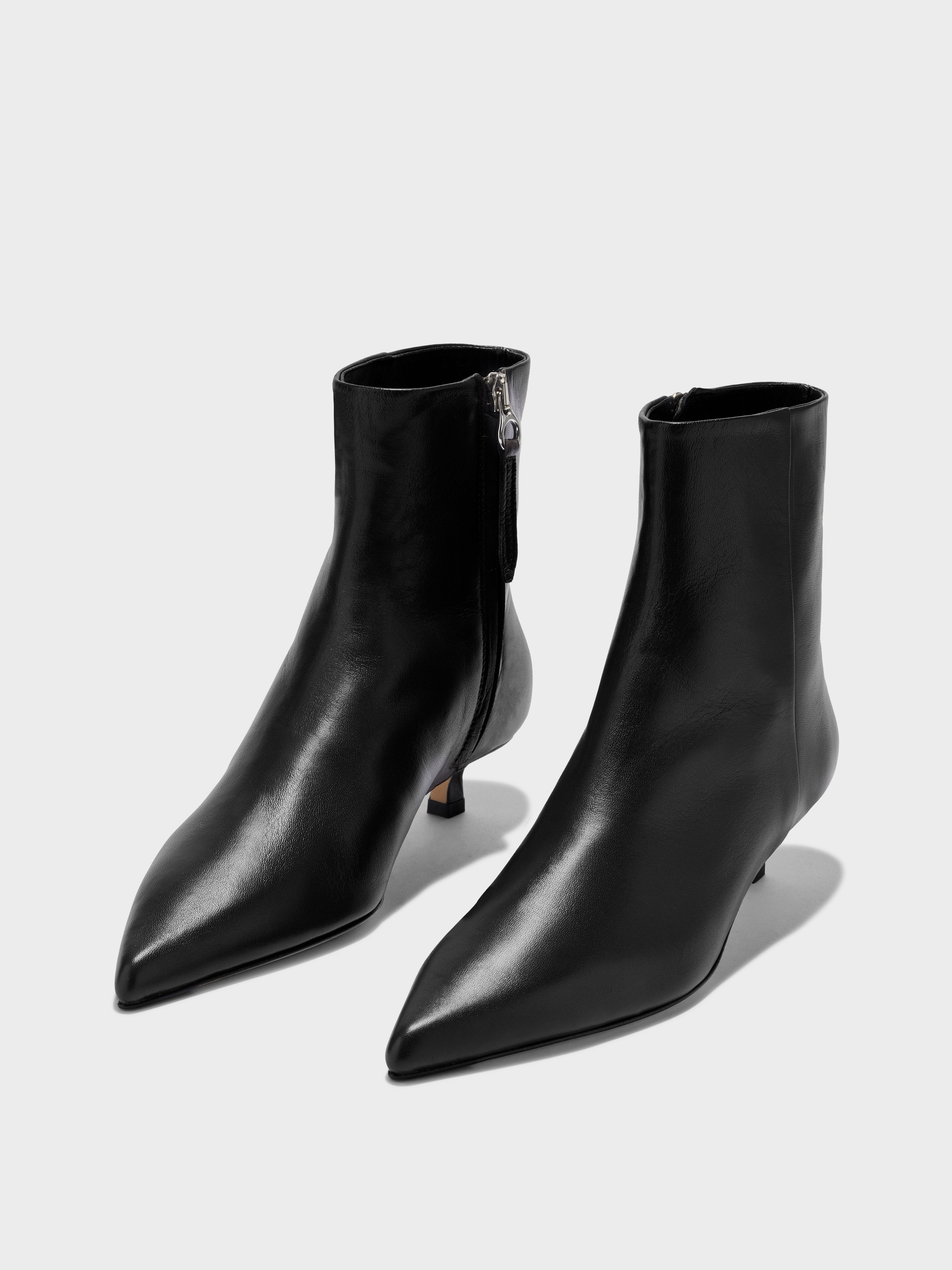 Sofie Leather Ankle Boots - Image 2