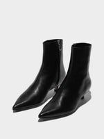 Sofie Leather Ankle Boots - Image 2