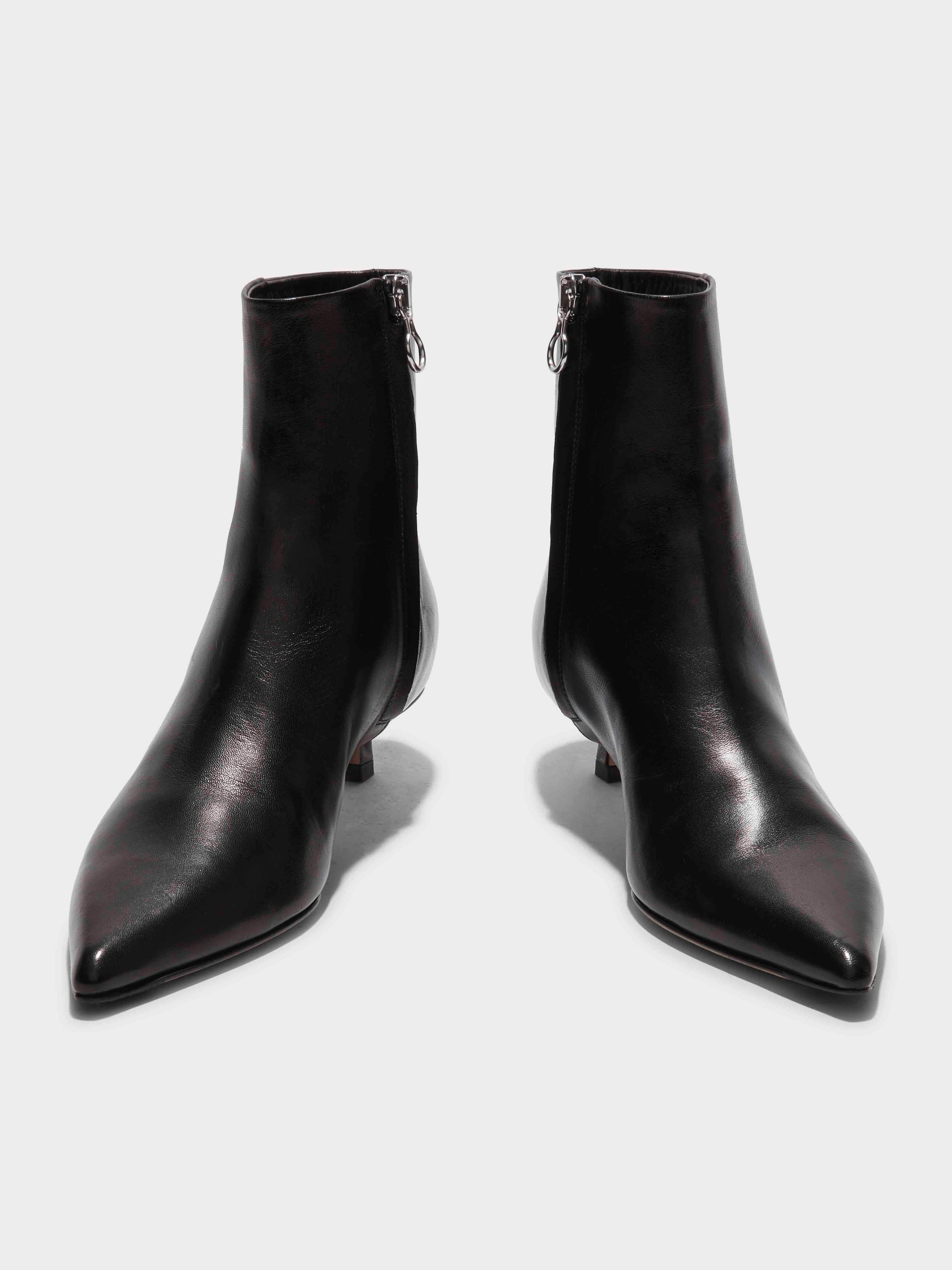 Sofie Leather Ankle Boots - Image 5