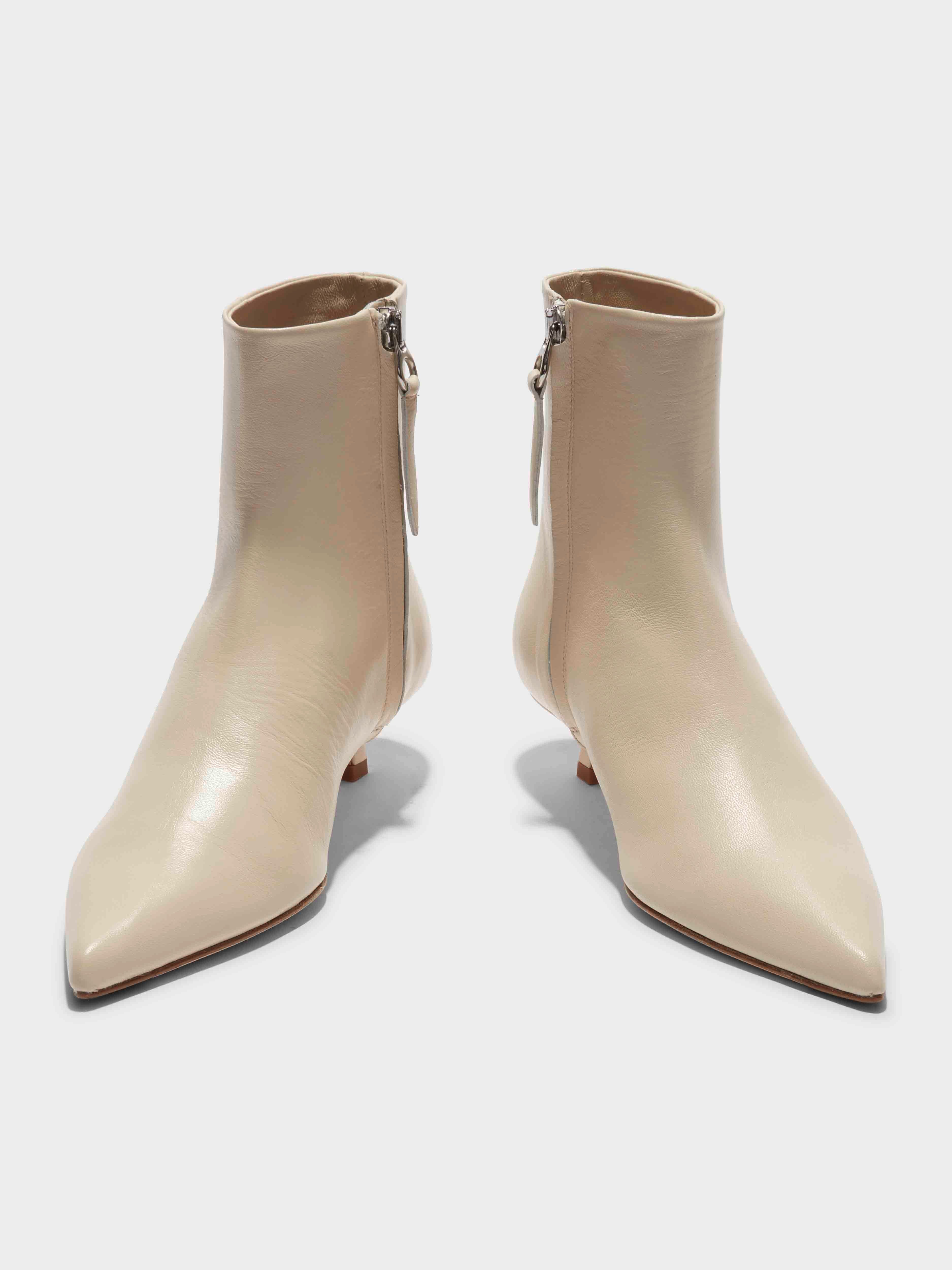Sofie Leather Ankle Boots - Image 5