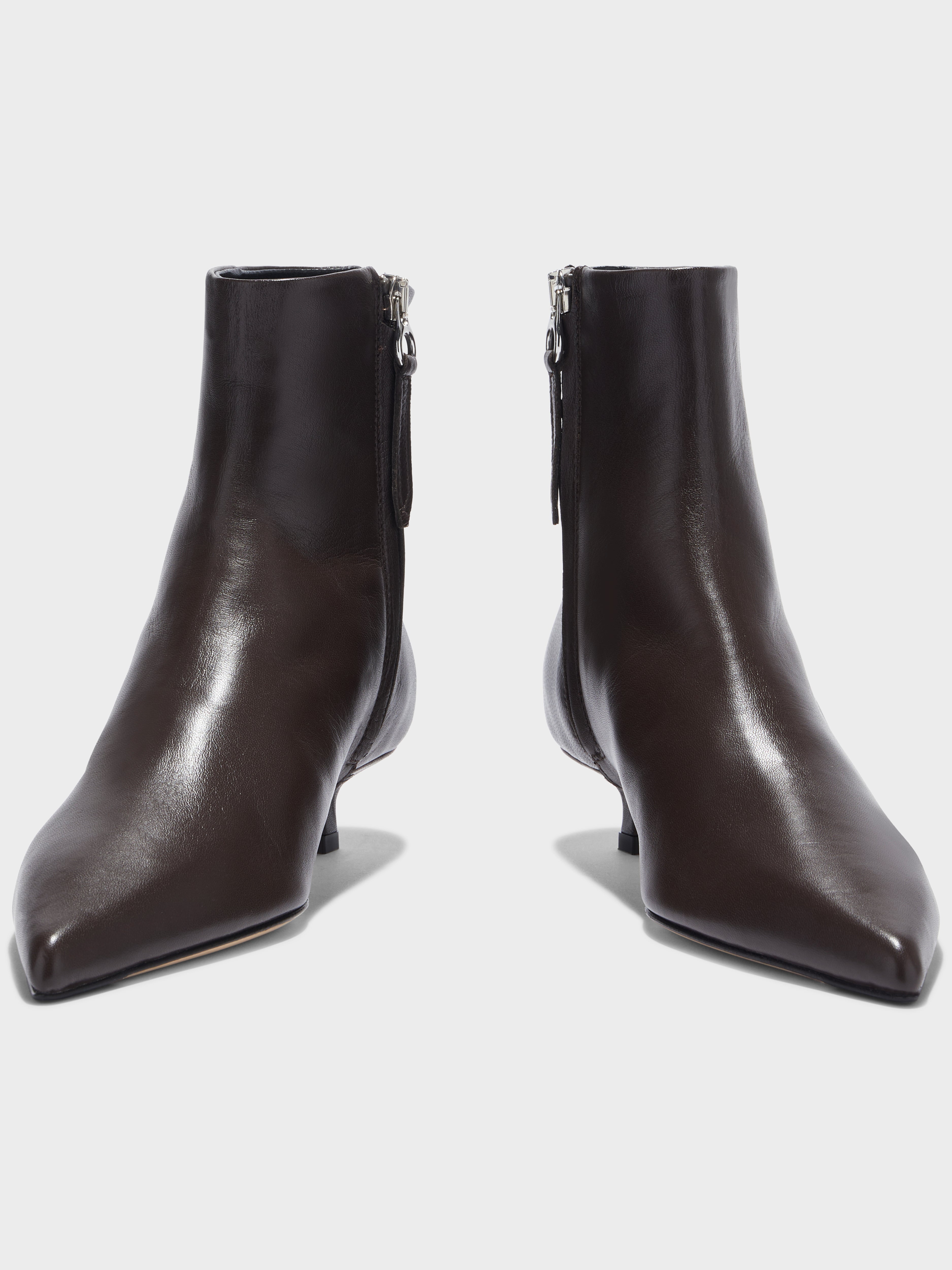 Sofie Leather Ankle Boots - Image 5