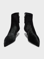 Sofie Pony Hair Ankle Boots - Image 5