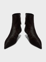 Sofie Pony Hair Ankle Boots - Image 4