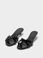 Stina Leather Kitten-Heel Sandals - Image 2