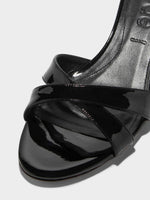 Stina Leather Kitten-Heel Sandals - Image 3