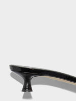 Stina Leather Kitten-Heel Sandals - Image 4