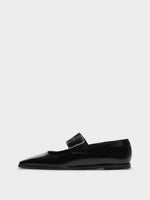 Sunny Leather Mary-Jane Flats - Image 1