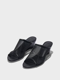 Suzanne Mesh Wedge Sandals