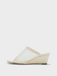 Suzanne Mesh Wedge Sandals