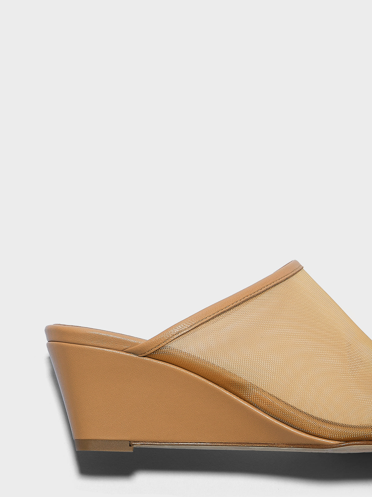Suzanne Mesh Wedge Sandals