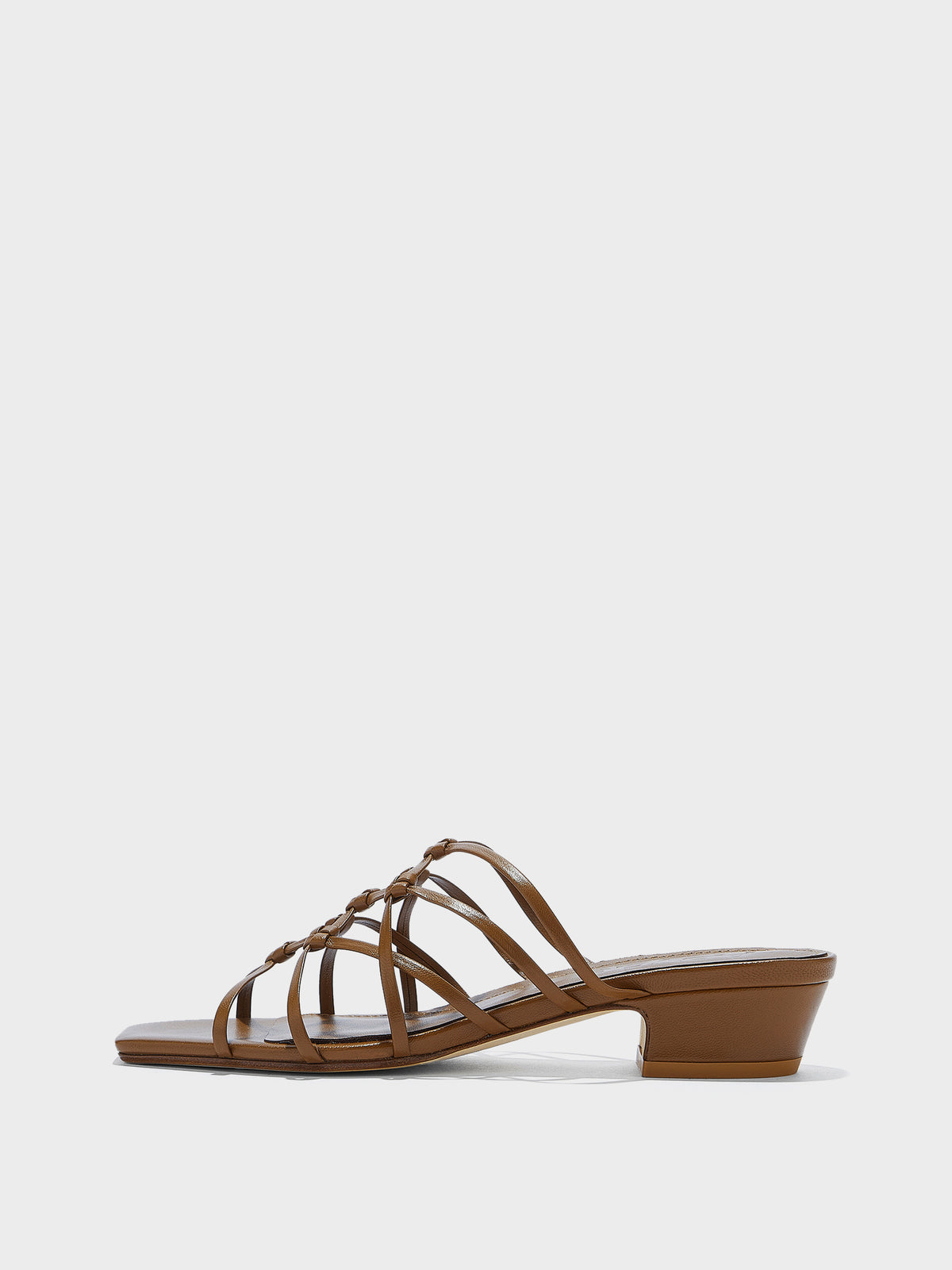 Talha Square-Toe Sandals