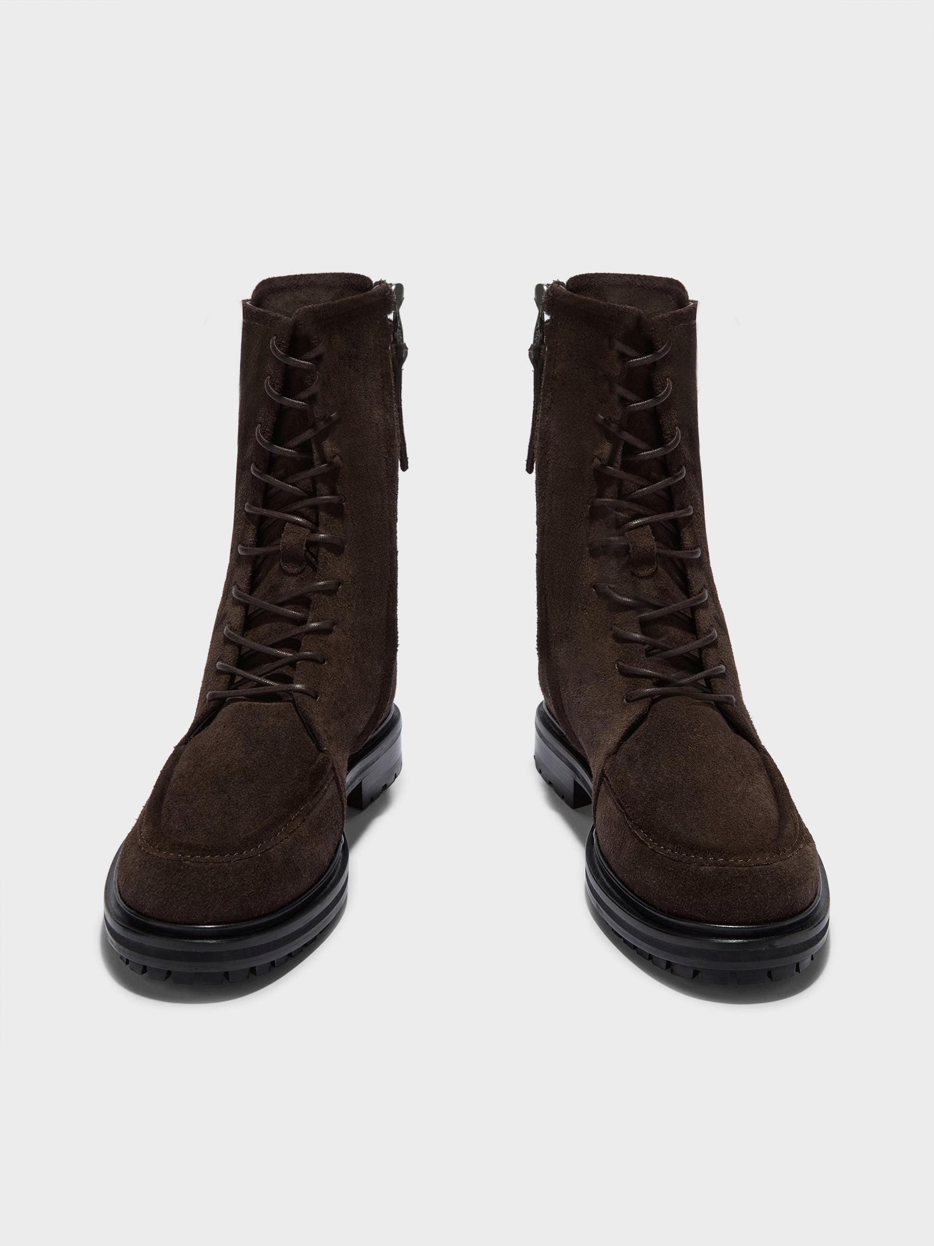 Tate Suede Lace-Up Ankle Boots - Image 5