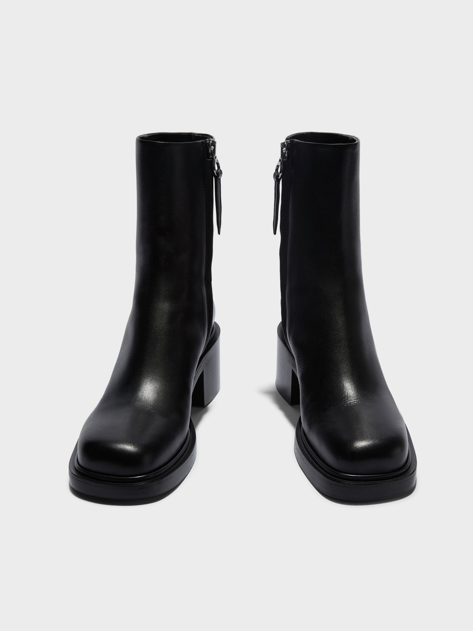 Teddy Block Heel Boots - Image 5