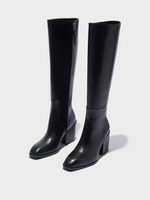 Teresa Leather Knee-High Boots - Image 3