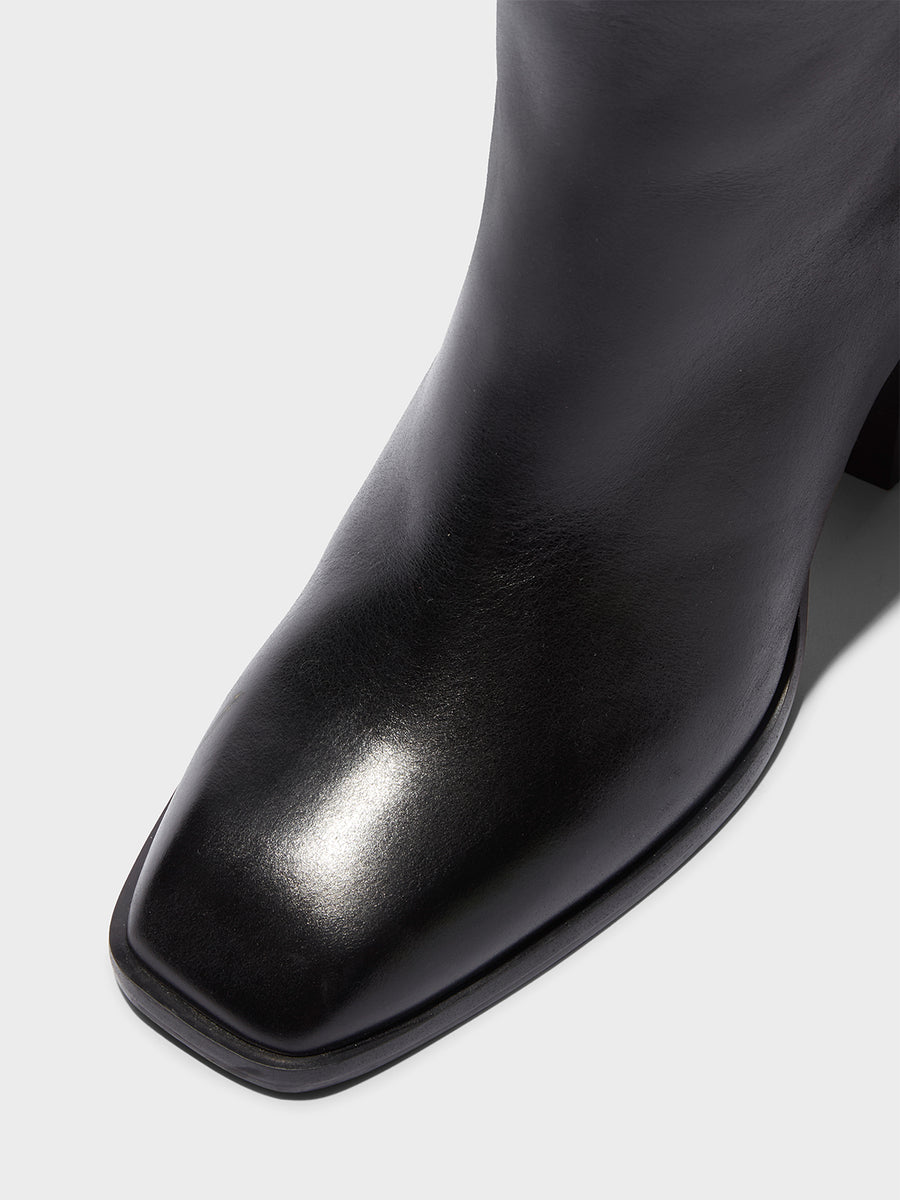 Teresa Leather Knee-High Boots