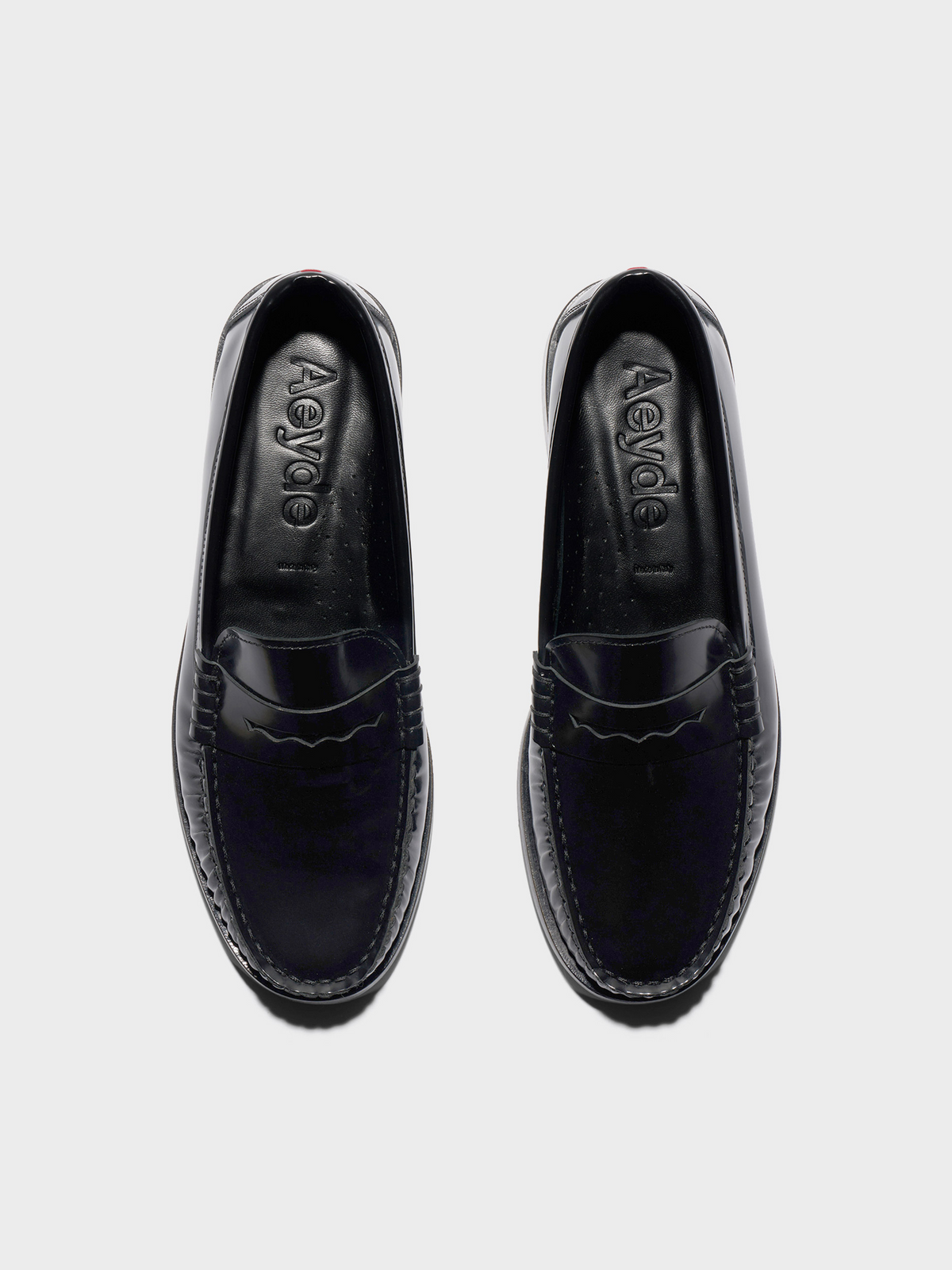 Terry Polido Leather Loafers