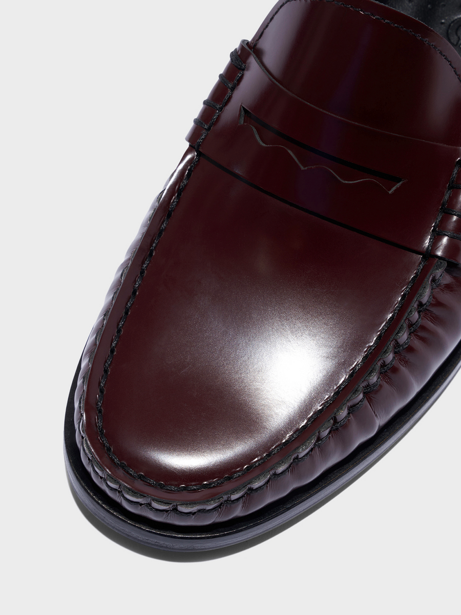 Aeyde | Terry Polido Leather Loafers Leather Flats for Women | Port Polido | Round Toe | Low Heel | Heel Details