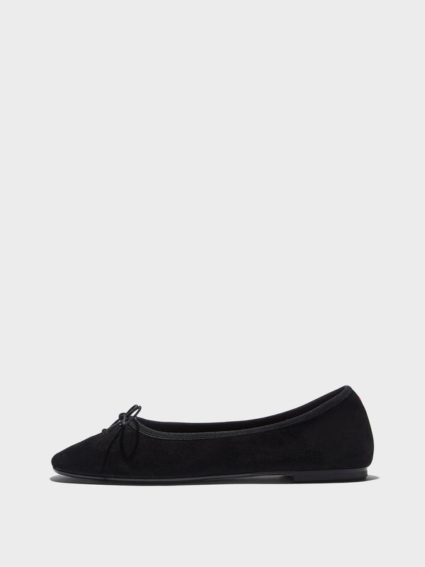 Tiby Suede Ballet Flats