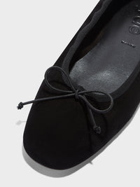 Tiby Suede Ballet Flats