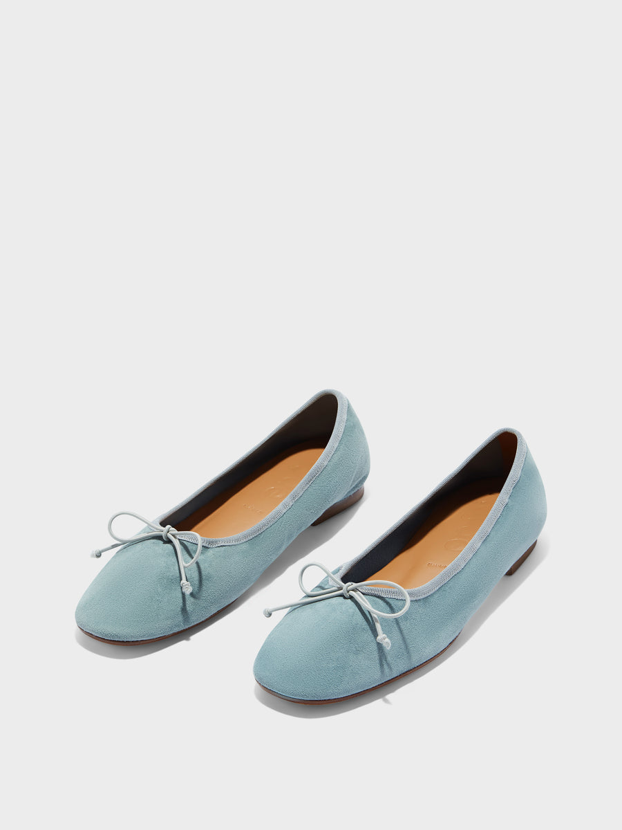 Tiby Suede Ballet Flats