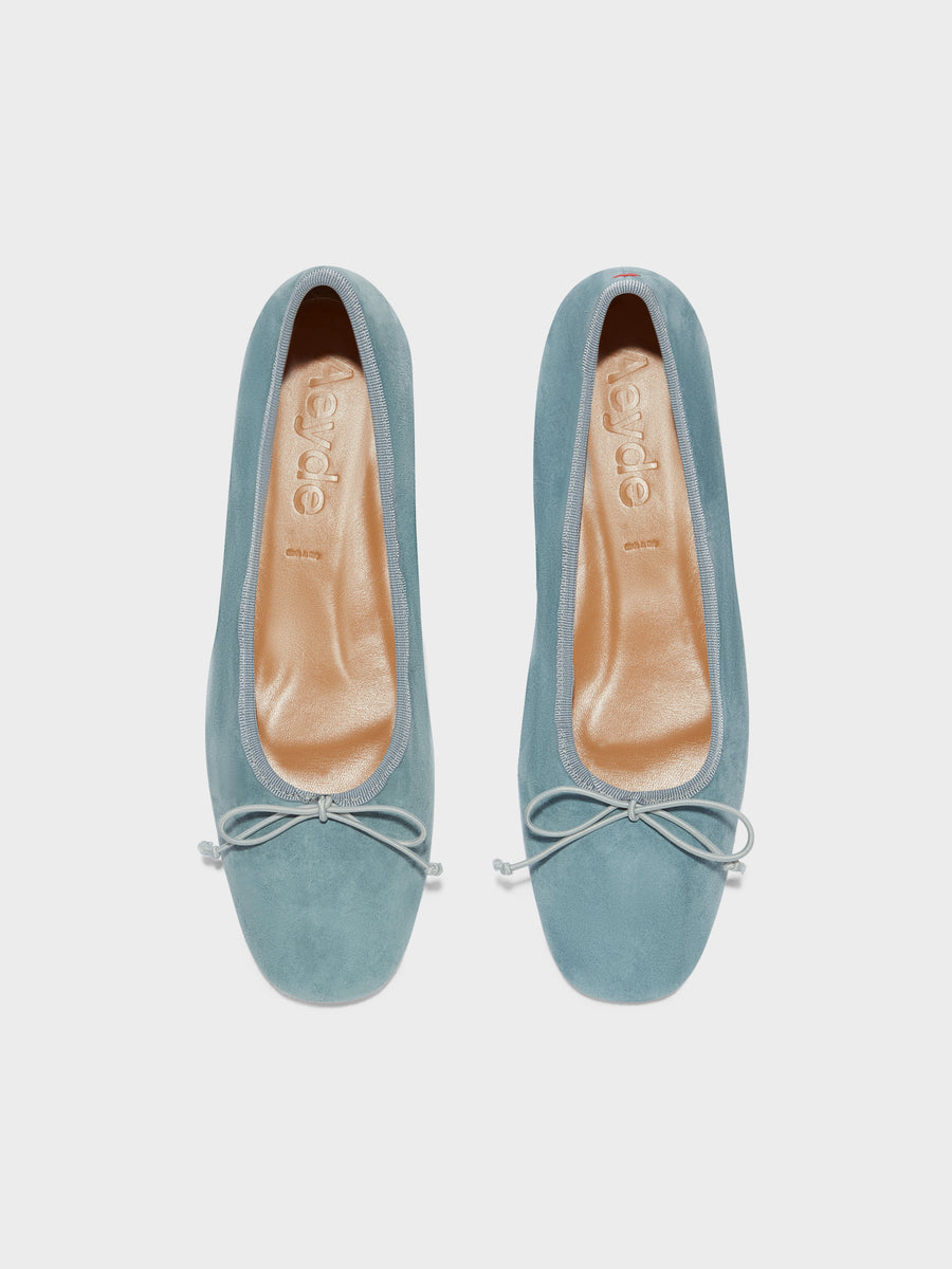 Tiby Suede Ballet Flats