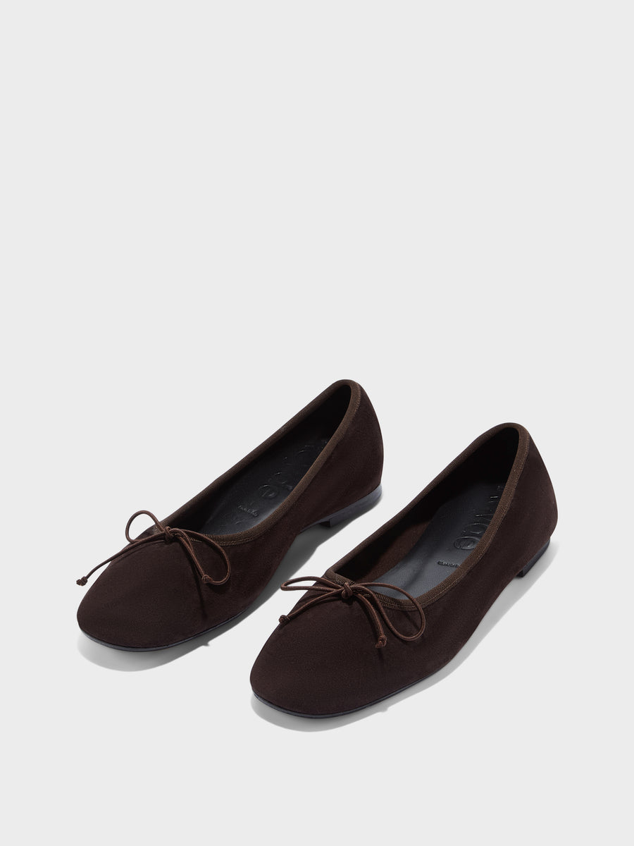 Tiby Suede Ballet Flats