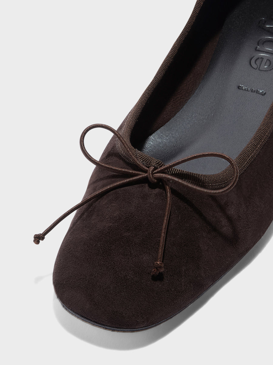 Tiby Suede Ballet Flats
