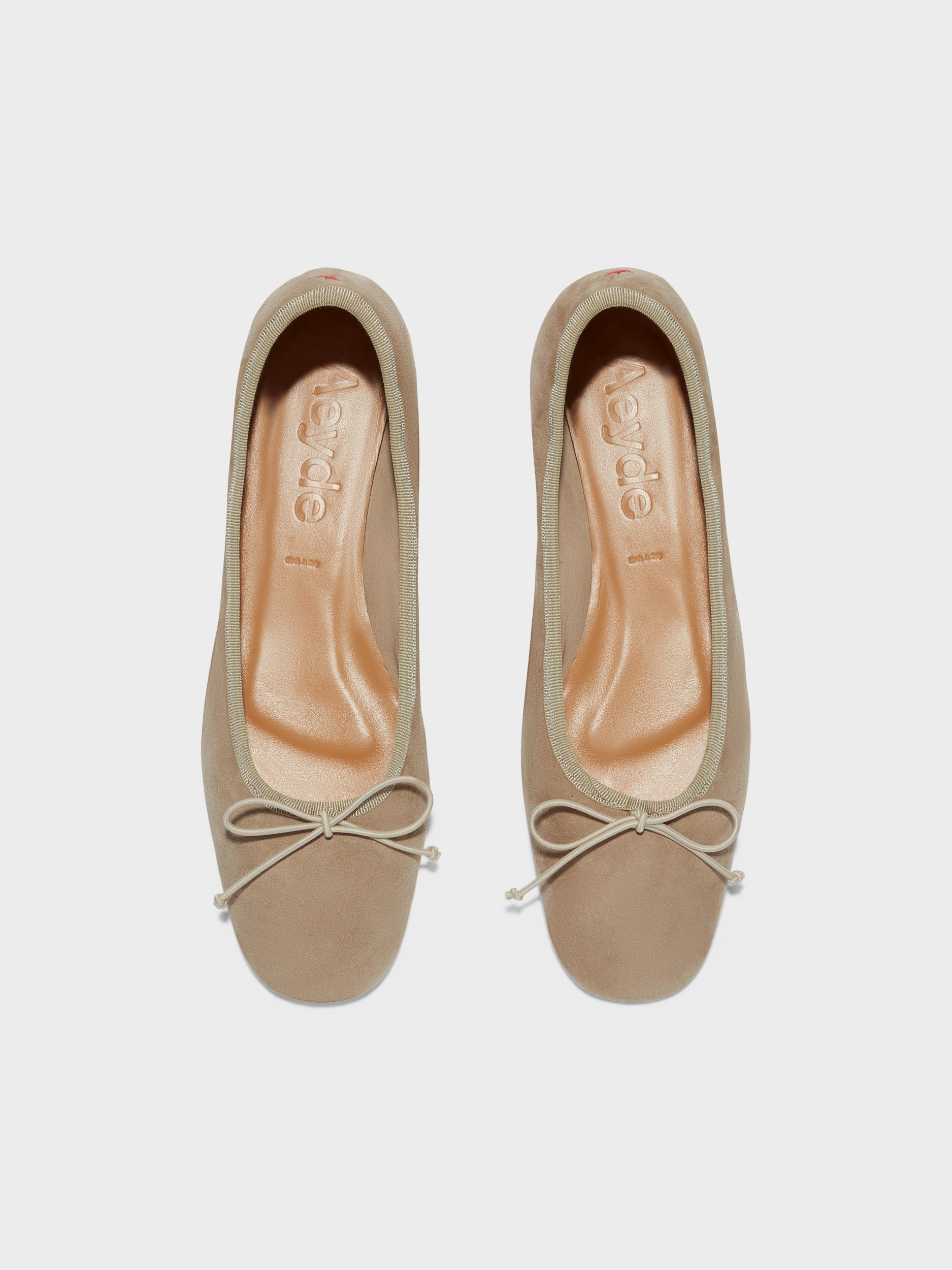 Tiby Suede Ballet Flats - Image 5