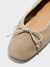 Tiby Suede Ballet Flats