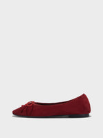 Tiby Suede Ballet Flats - Image 1