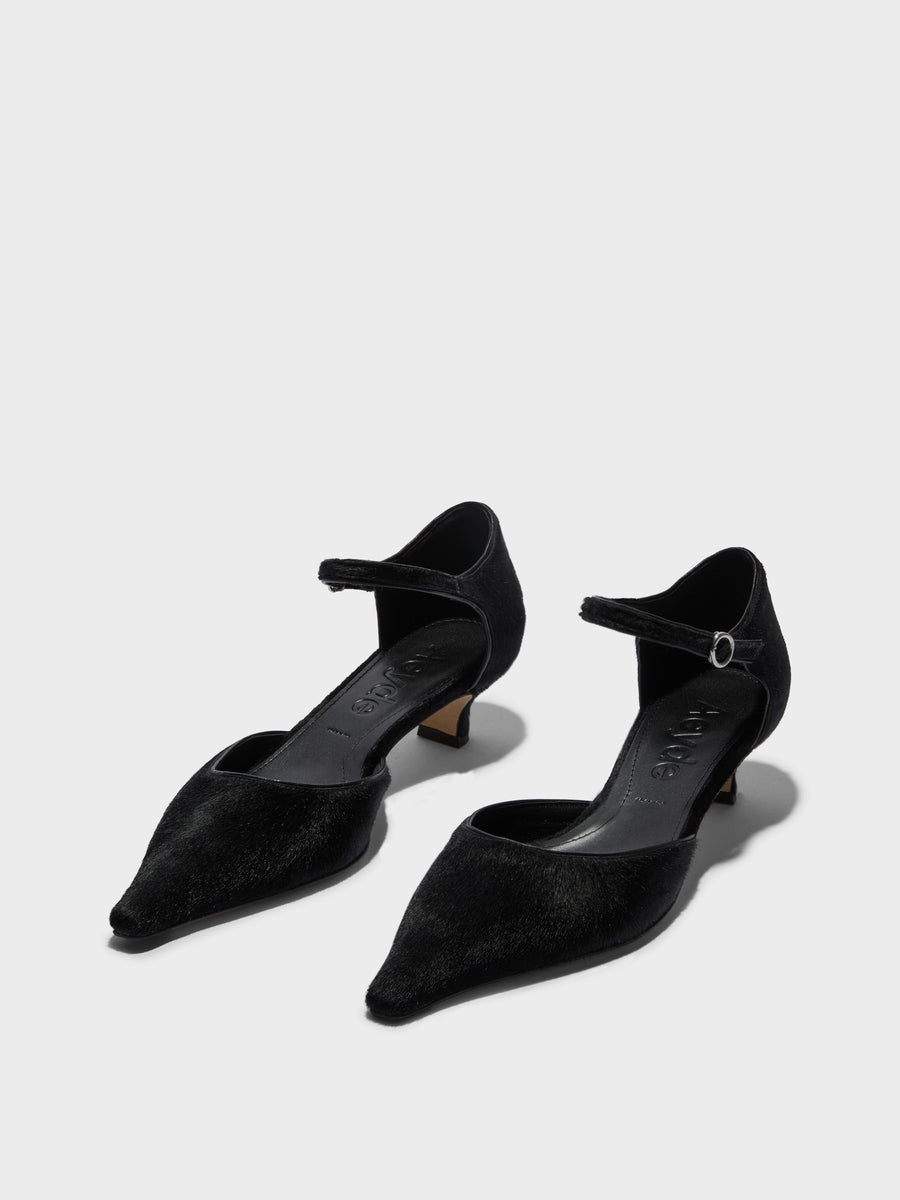 Tillie Pony Hair Pumps