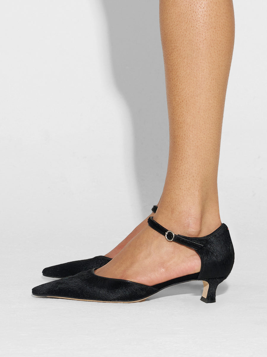 Tillie Pony Hair Pumps