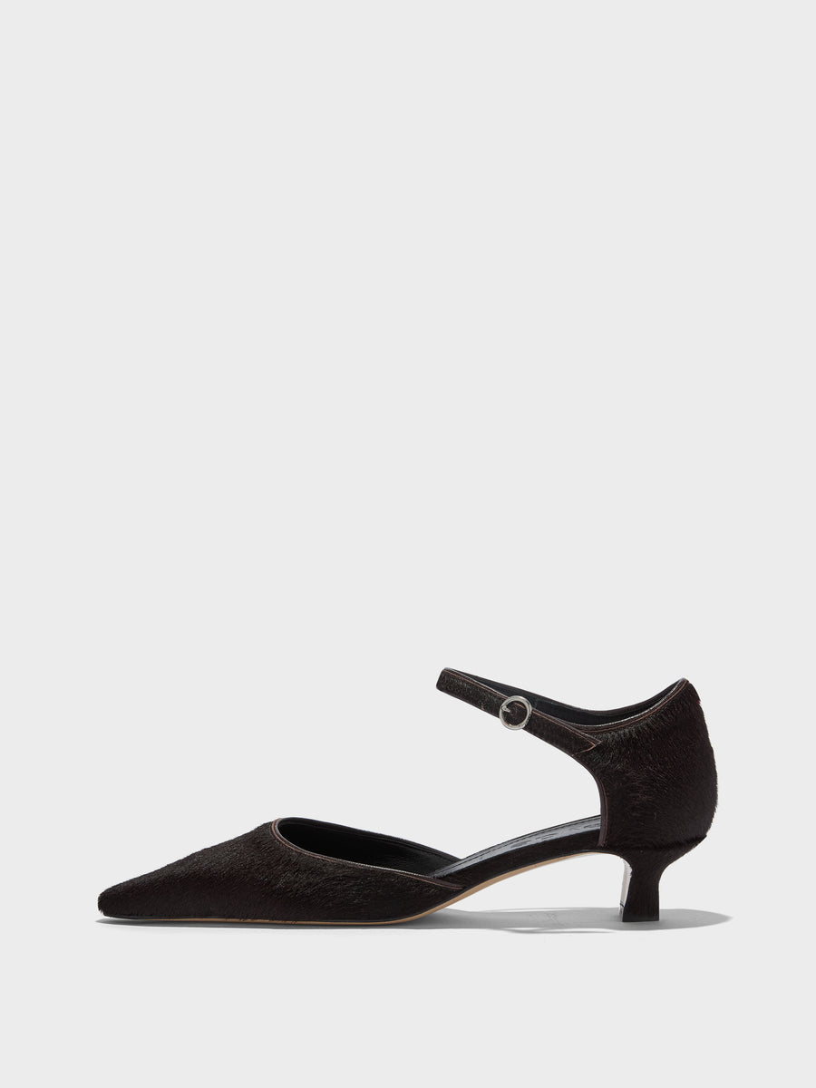 Tillie Pony Hair Pumps