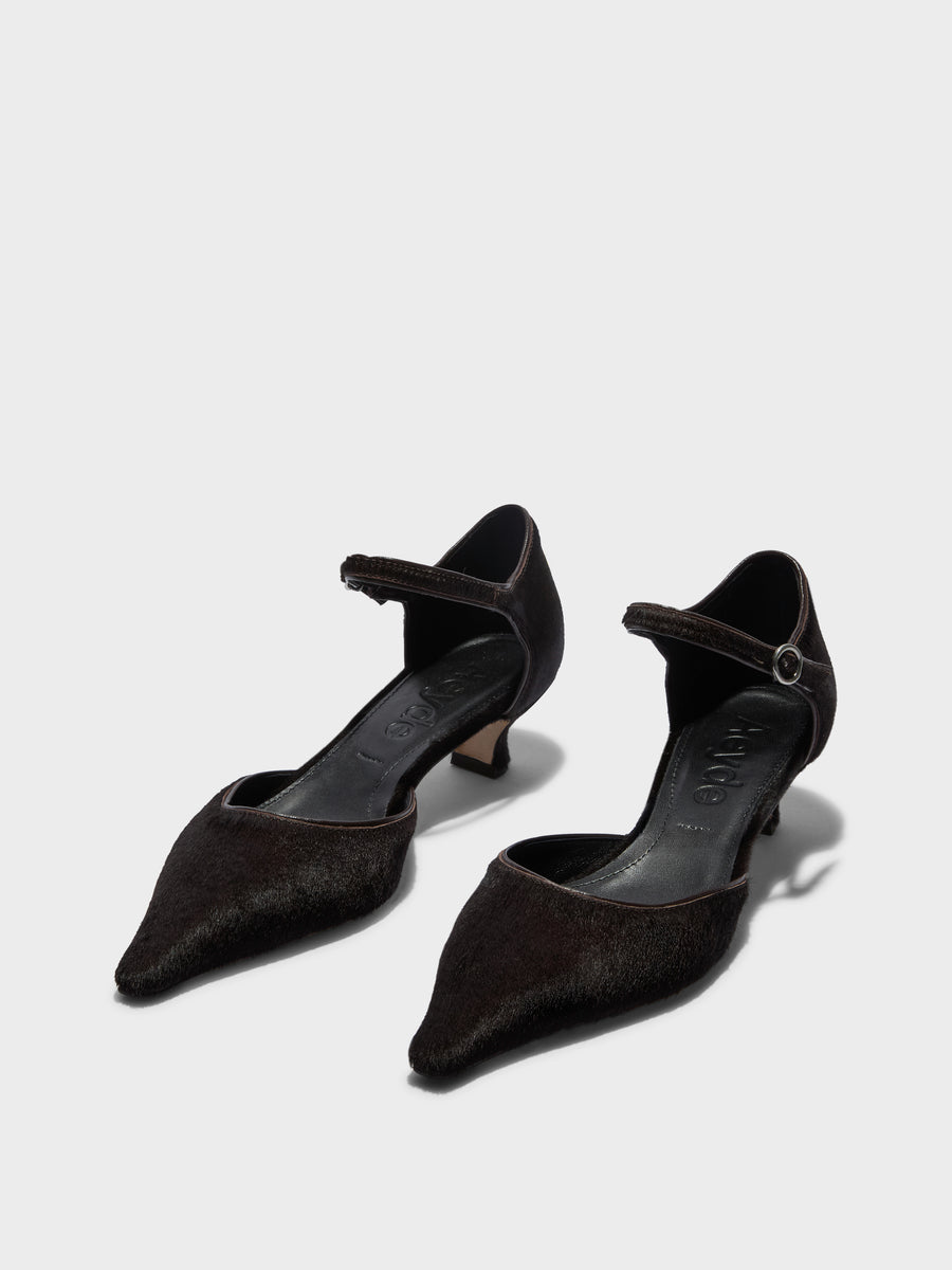 Tillie Pony Hair Pumps