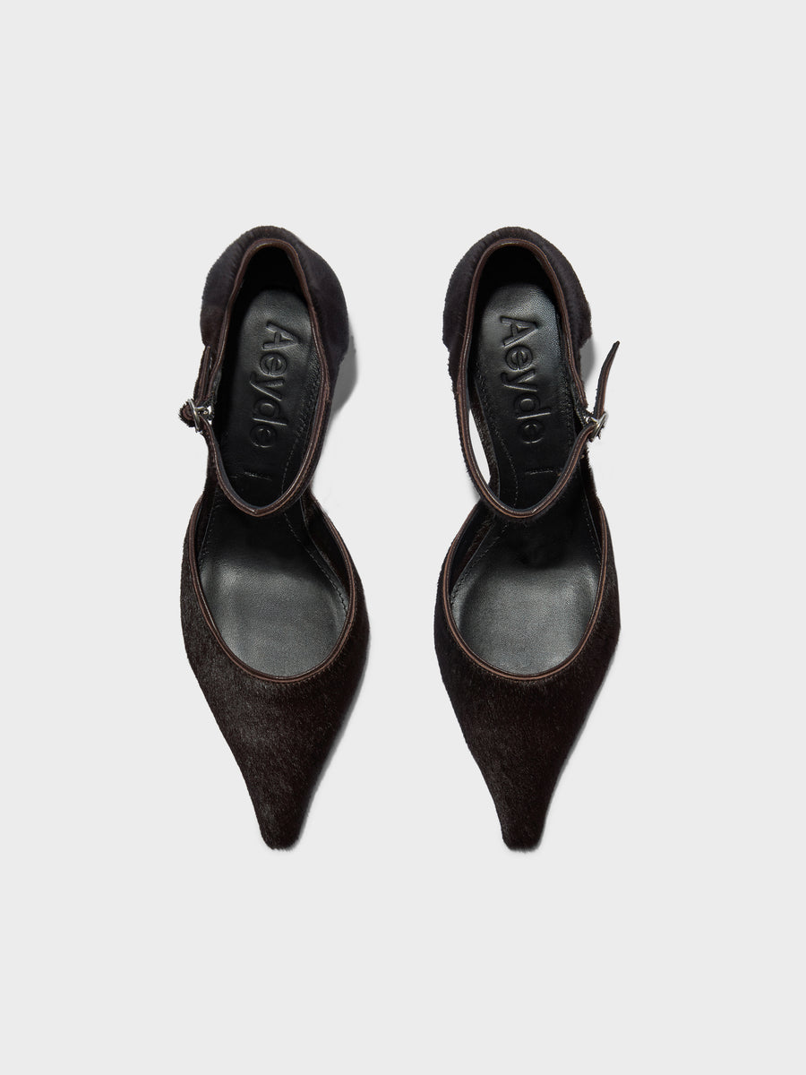 Tillie Pony Hair Pumps