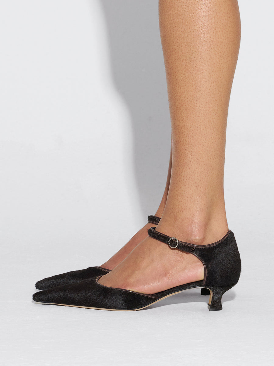 Tillie Pony Hair Pumps