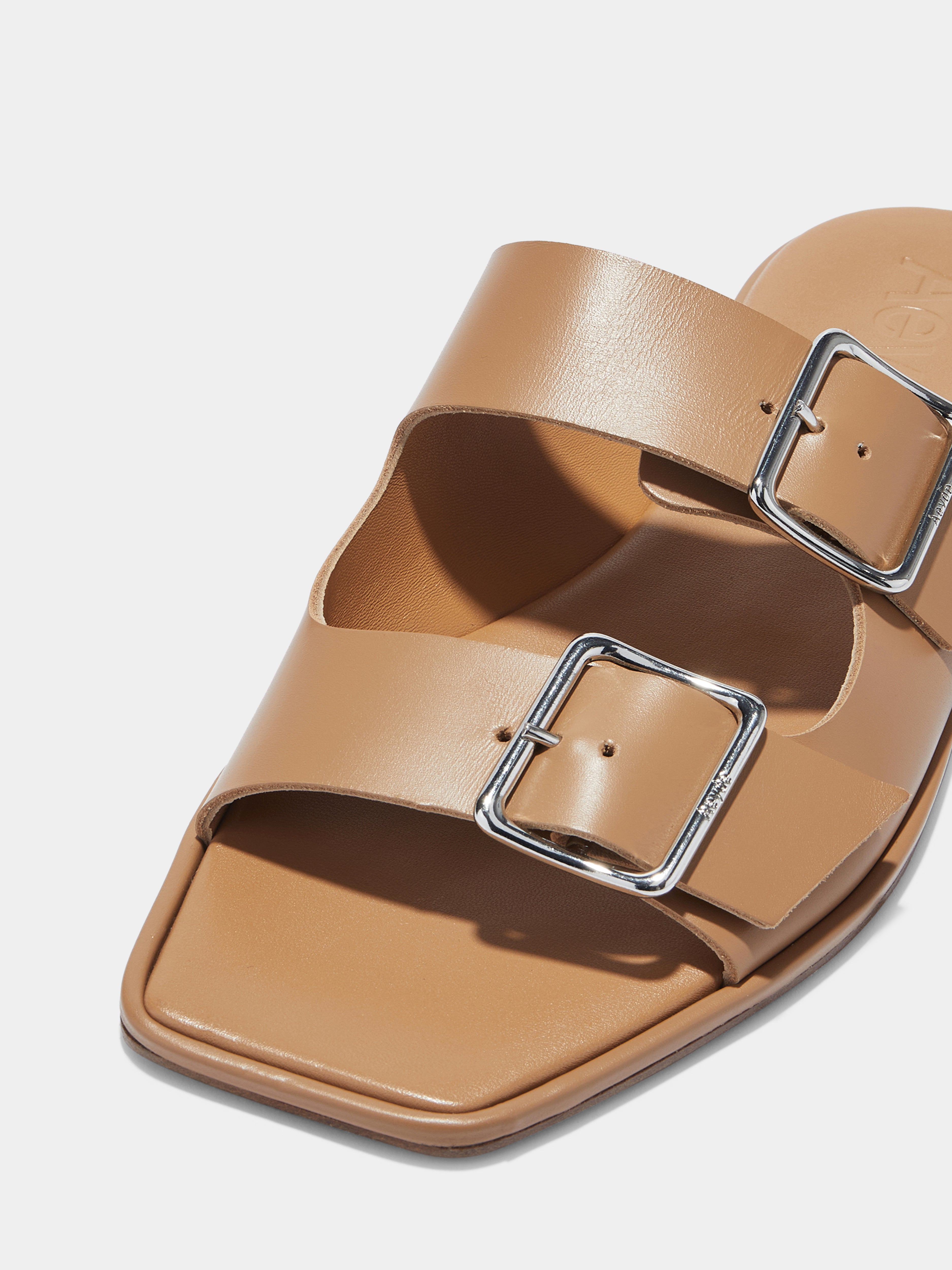 Tonya Leather Sandals - Image 3