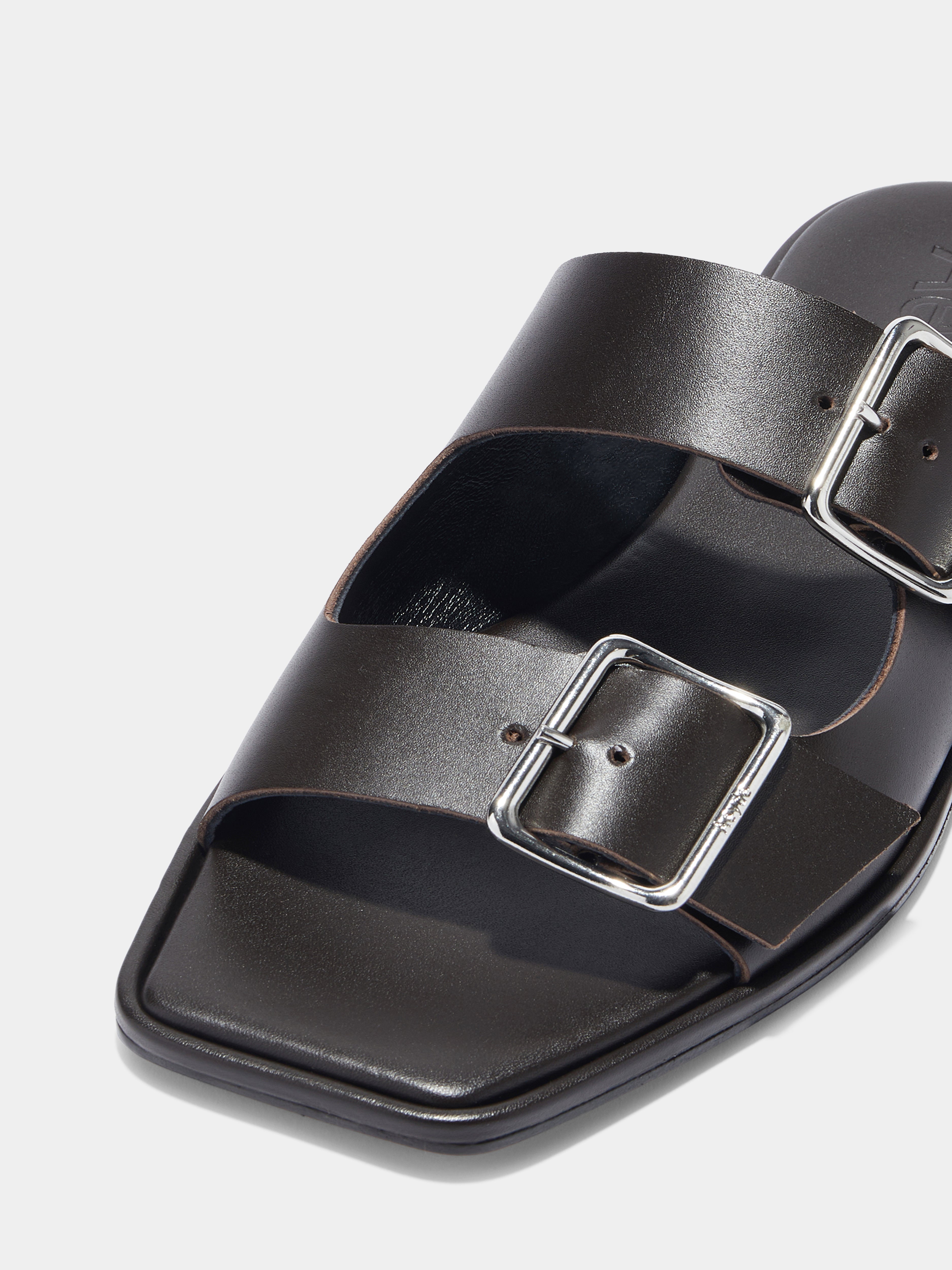 Tonya Leather Sandals - Image 3