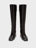 Torin Leather Knee-High Boots - Image 5