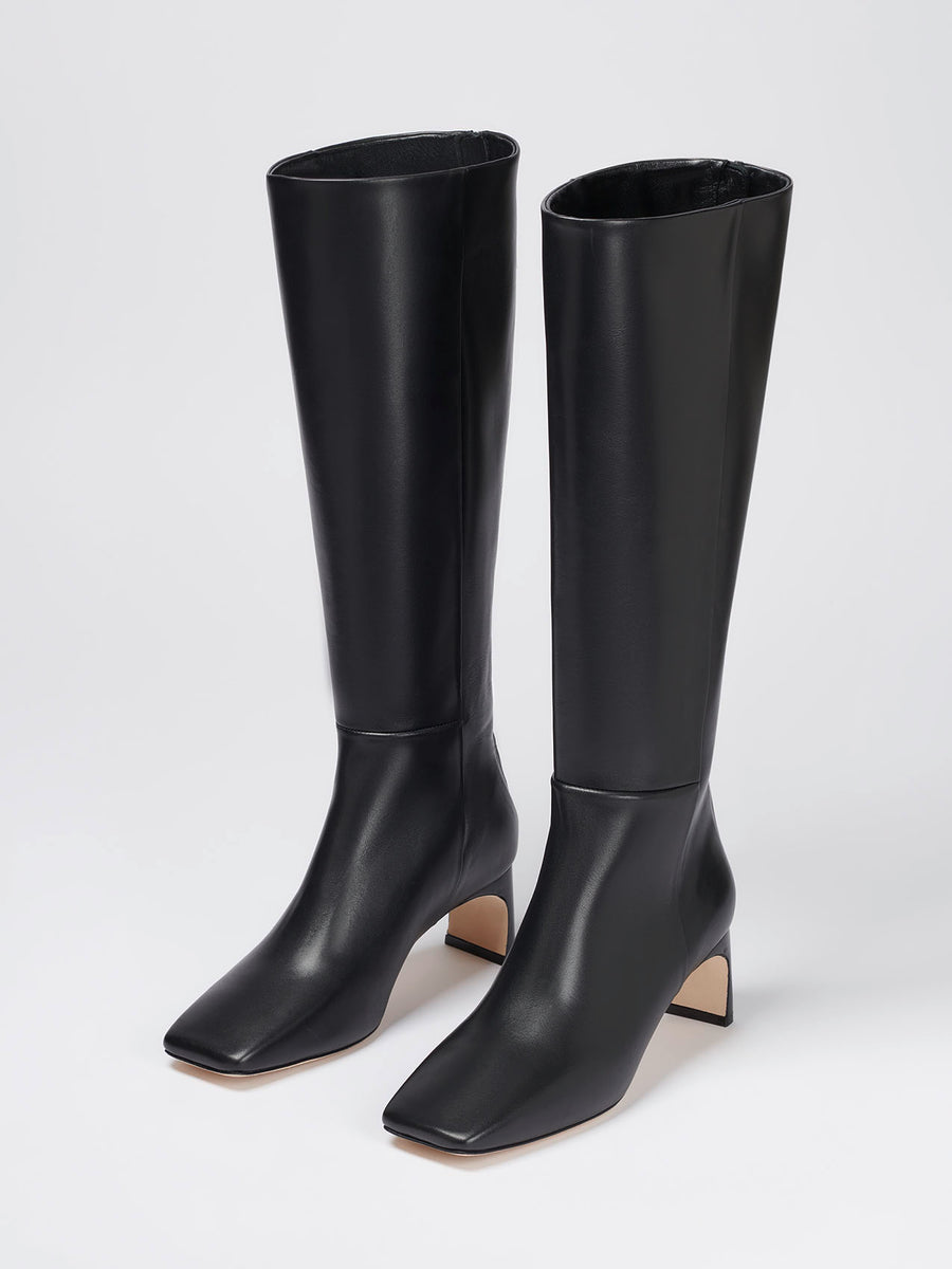 Tove Leather Knee-High Boots