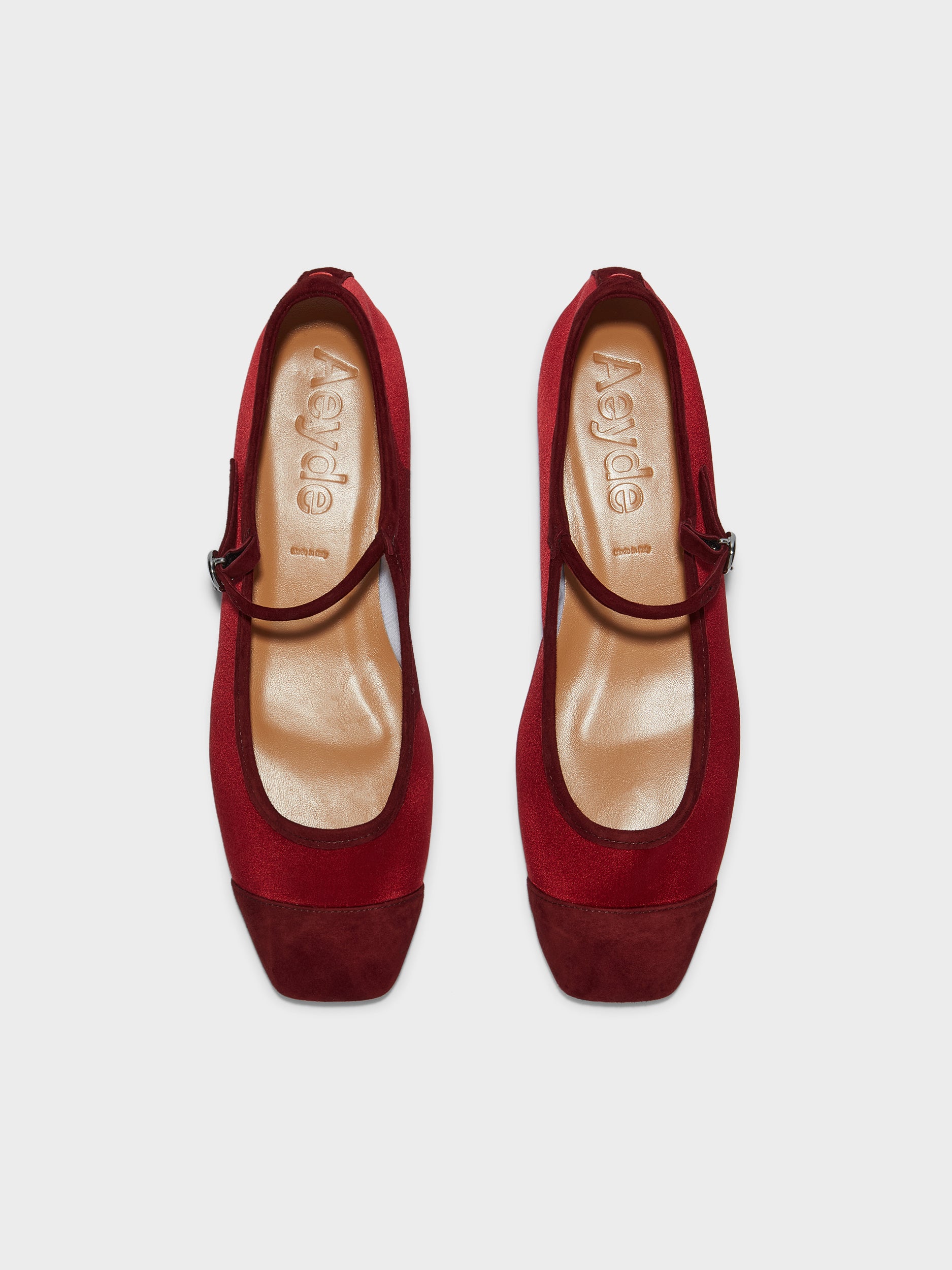 Uma Cap Satin Mary-Janes - Image 5