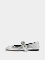 Uma Eyelet Mary-Janes - Image 1