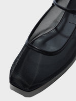 Uma Mesh Mary-Jane Flats - Image 4