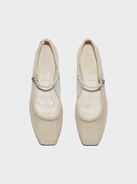 Uma Mesh Mary-Jane Flats