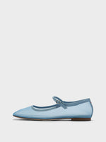 Uma Mesh Mary-Jane Flats - Image 1