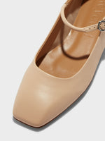Uma Leather Mary-Jane Flats - Image 3