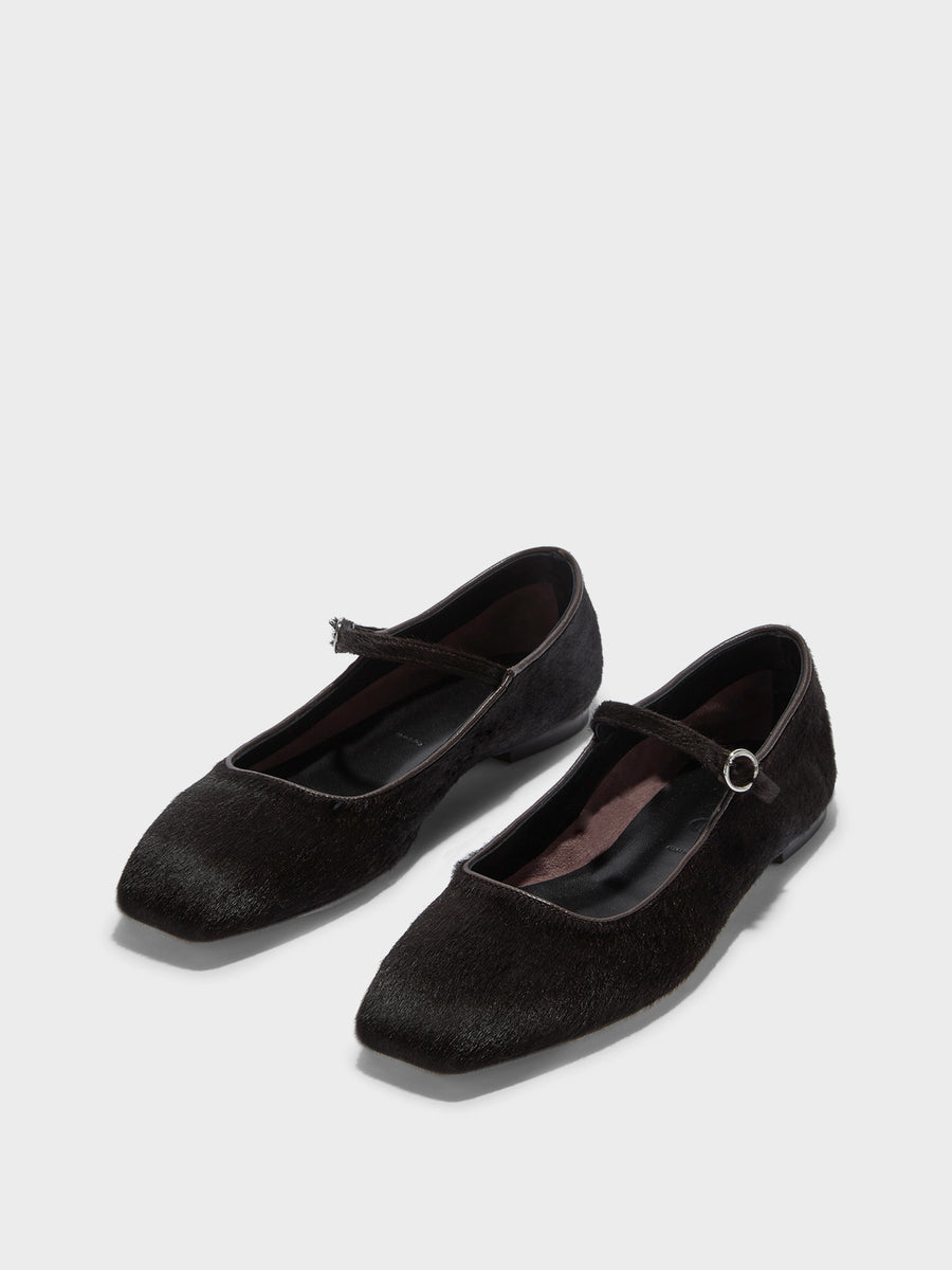Uma Pony Hair Flats