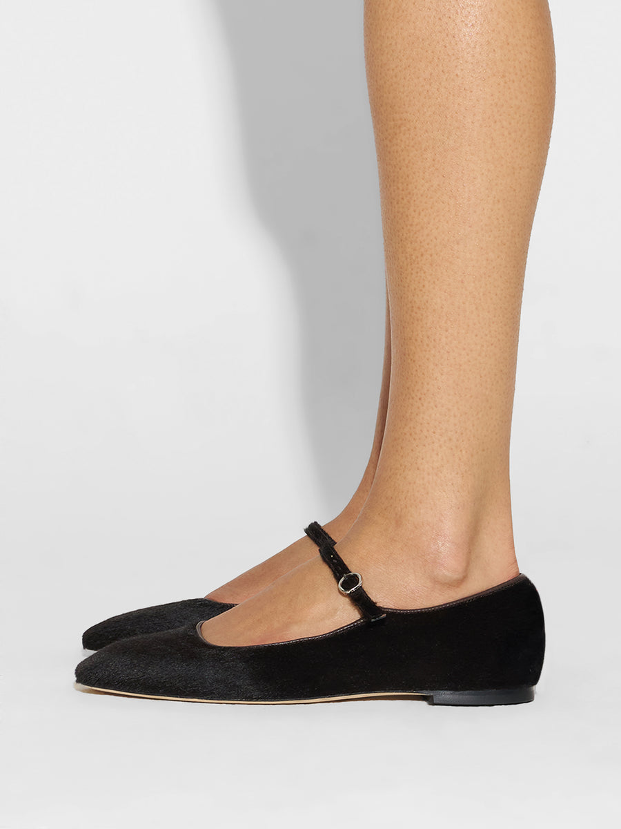 Uma Pony Hair Flats